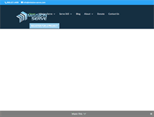 Tablet Screenshot of mission-serve.com